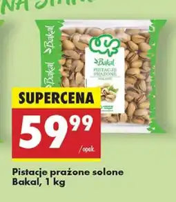 Biedronka Pistacje prażone solone 1 kg Bakal oferta