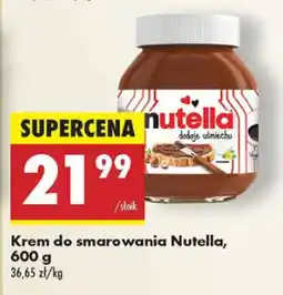 Biedronka Krem do smarowania Nutella Ferrero oferta
