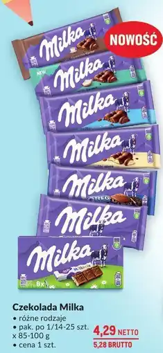 Makro Czekolada Milka oferta