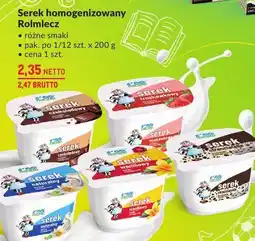Makro Serek homogenizowany Rolmlecz różne smaki Mlekpol oferta