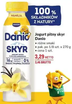 Makro Jogurt pitny skyr Danio różne smaki Danone oferta