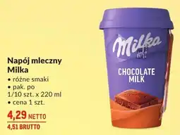 Makro Napój mleczny Milka różne smaki oferta