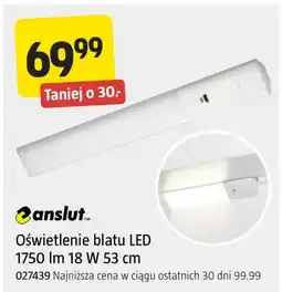 Jula Oświetlenie blatu Anslut oferta