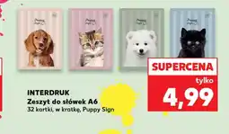 Kaufland Zeszyt do słówek Interdruk oferta