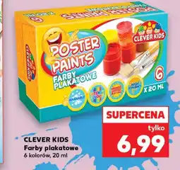 Kaufland Farby plakatowe Clever Kids oferta