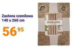 Action Zasłona szenilowa 140 x 260 cm oferta