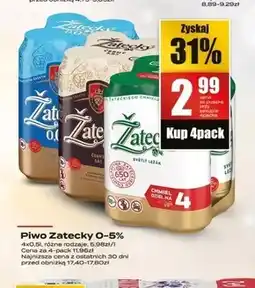Supeco Piwo Zatecky oferta