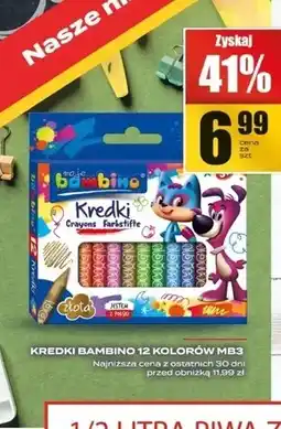 Supeco Kredki Bambino oferta