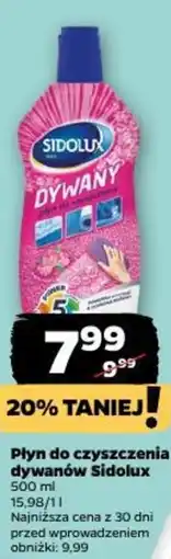Netto Płyn do czyszczenia dywanów Sidolux oferta