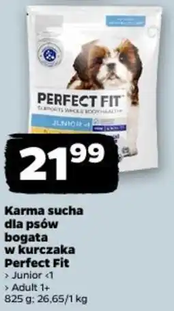 Netto Karma sucha dla psów bogata w kurczaka Perfect Fit oferta