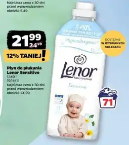 Netto Płyn do płukania Lenor Sensitive oferta