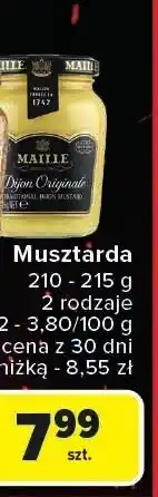 Carrefour Musztarda Dijon Maille oferta