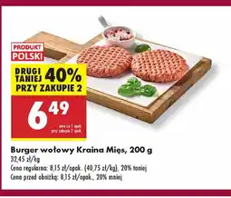 Biedronka Burger Kraina Mięs oferta