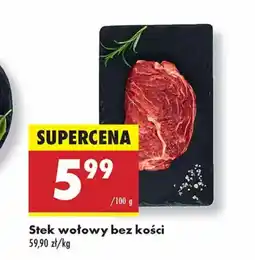 Biedronka Stek bez kości oferta