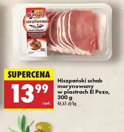 Biedronka Schab w plastrach El Pozo oferta