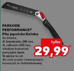 Kaufland PARKSIDE PERFORMANCE Piła japońska Kataba oferta