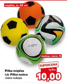 Kaufland Piłka miękka lub Piłka nożna oferta