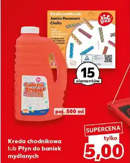Kaufland Kreda chodnikowa lub Płyn do baniek mydlanych oferta