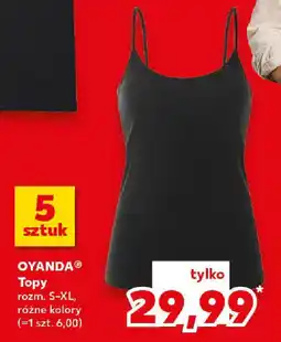 Kaufland OYANDA Topy oferta