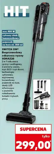 Kaufland SWITCH ON Bezprzewodowy odkurzacz ręczny SOHAZ20 oferta