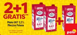 Polomarket Mleko UHT 3.2% Mleczna Polana 1L oferta
