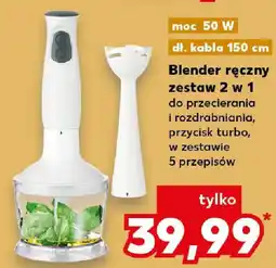 Kaufland Blender ręczny zestaw 2 w 1 oferta