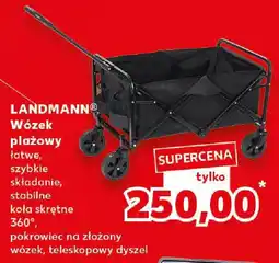 Kaufland LANDMANN Wózek plażowy oferta