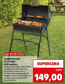 Kaufland COUNTRYSIDE LET'S BBQ Grill węglowy oferta