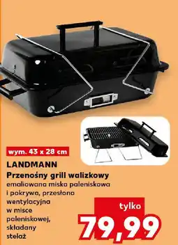 Kaufland LANDMANN Przenośny grill walizkowy oferta