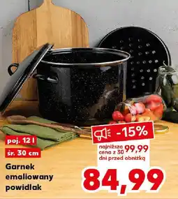 Kaufland Garnek emaliowany powidlak oferta