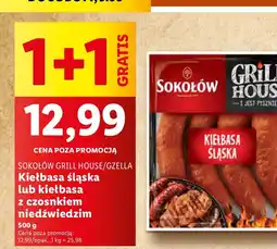 Lidl Kiełbasa śląska Sokołów Grill House oferta