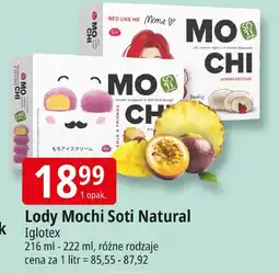 E.Leclerc Lody Mochi Soti Natural Iglotex oferta