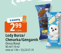 E.Leclerc Lody Burza/Chmurka/Gengarek Oreco/Koral oferta