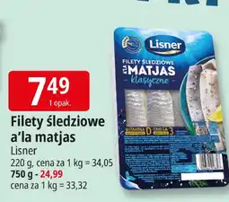 E.Leclerc Filety śledziowe a'la matjas Lisner oferta