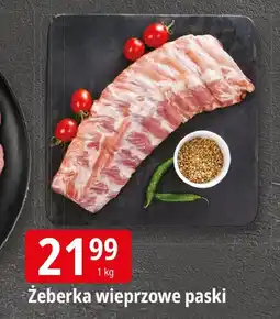 E.Leclerc Żeberka wieprzowe paski Leclerc oferta