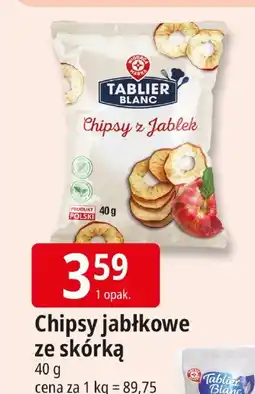 E.Leclerc Chipsy jabłkowe ze skórką Tablier oferta
