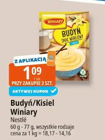 E.Leclerc Budyń/Kisiel Winiary oferta