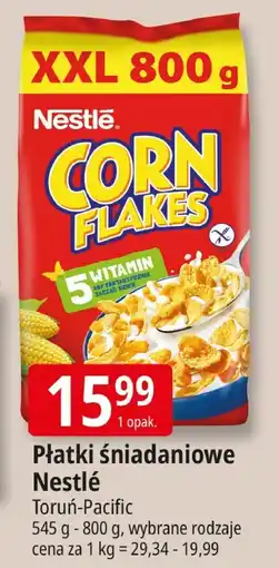 E.Leclerc Płatki śniadaniowe Corn Flakes Nestlé oferta