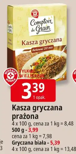 E.Leclerc Kasza gryczana prażona Comptoir du Grain oferta