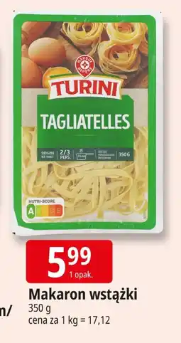 E.Leclerc Makaron wstążki Turini Tagliatelles oferta