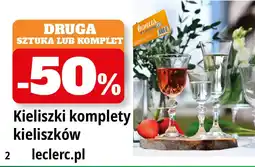 E.Leclerc Komplet kieliszków oferta