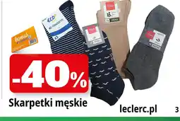 E.Leclerc Skarpety męskie Tissaia oferta