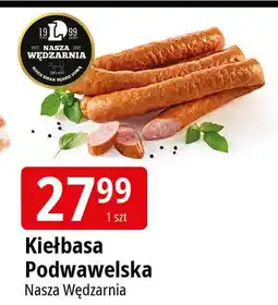 E.Leclerc Kiełbasa podwawelska Nasza Wędzarnia E.leclerc oferta