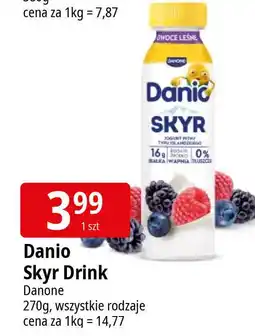 E.Leclerc Jogurt skyr owoce leśne Danone Danio oferta