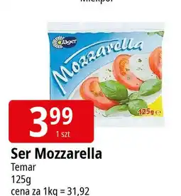 E.Leclerc Mozzarella w solance Jager oferta