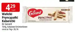 E.Leclerc Wafelki kabaretki śmietankowe Dr Gerard oferta
