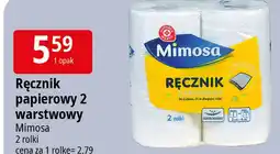 E.Leclerc Recznik papierowy 2-warstwowy 96 listków Wiodąca Marka Mimosa oferta
