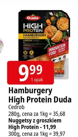 E.Leclerc Nuggetsy z groszkiem Silesia Duda High Protein oferta