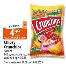 E.Leclerc Chipsy kremowa papryka Crunchips oferta