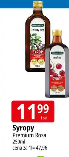 E.Leclerc Syrop z czarnego bzu Premium Rosa oferta
